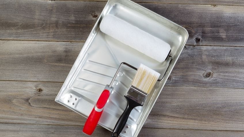 Paint Roller and Tray to assist with painting your home